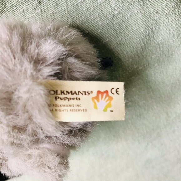 Folkmanis Mini Emperor Penguin Baby Finger Puppet Plush 4” Realistic Plush Toy - Picture 4 of 7